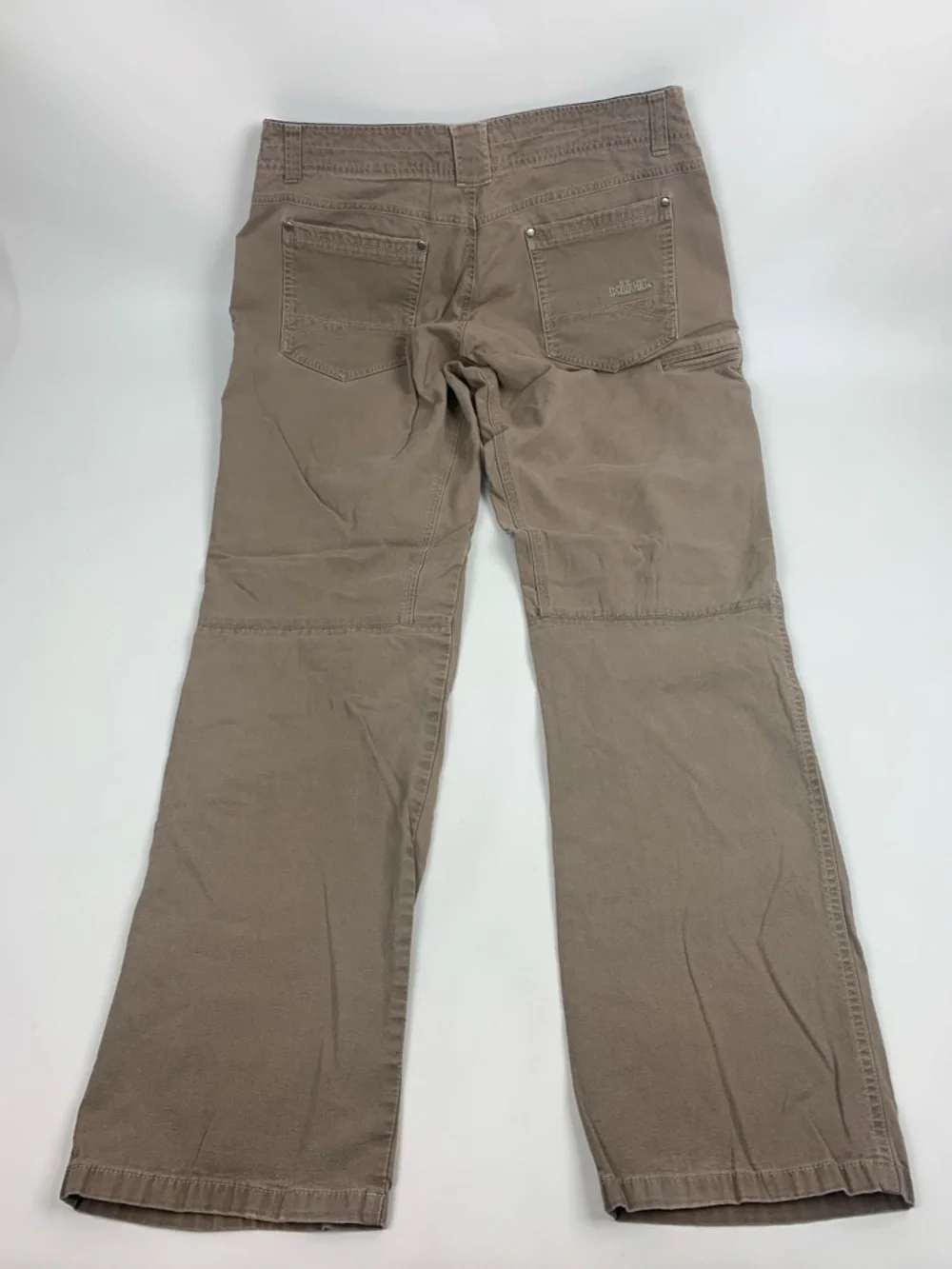 Kuhl Kanvus Jean Brown Pants Mens 34 stretch Born in the mountains Tapered